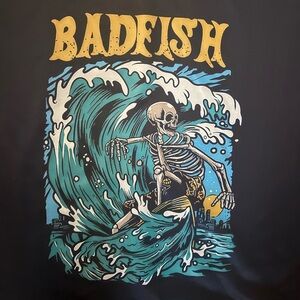 Dark Blue Badfish Tshirt